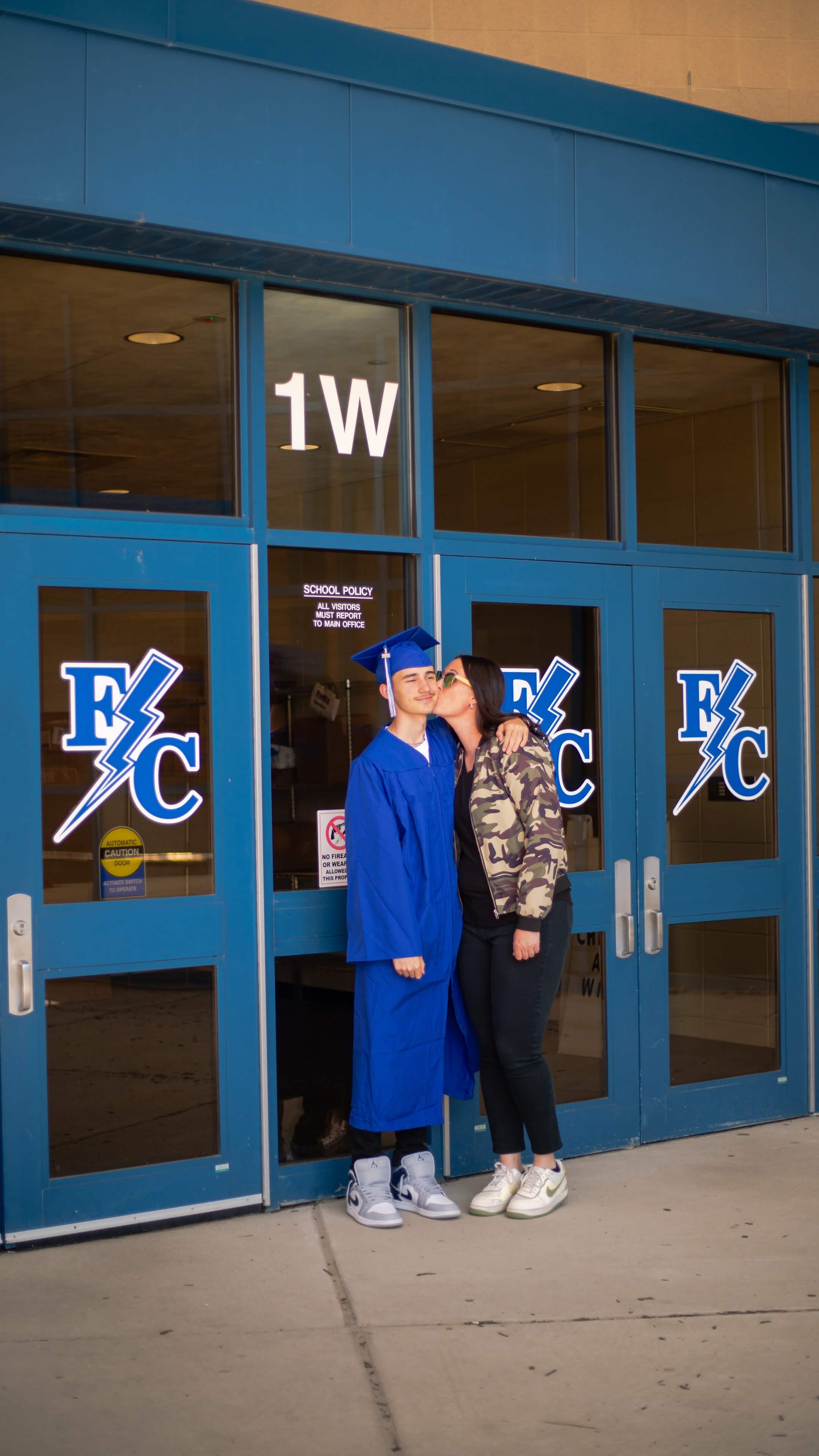 Graduation portrait Franklin Central High School Indianapolis — Welchiani Media James Welch
