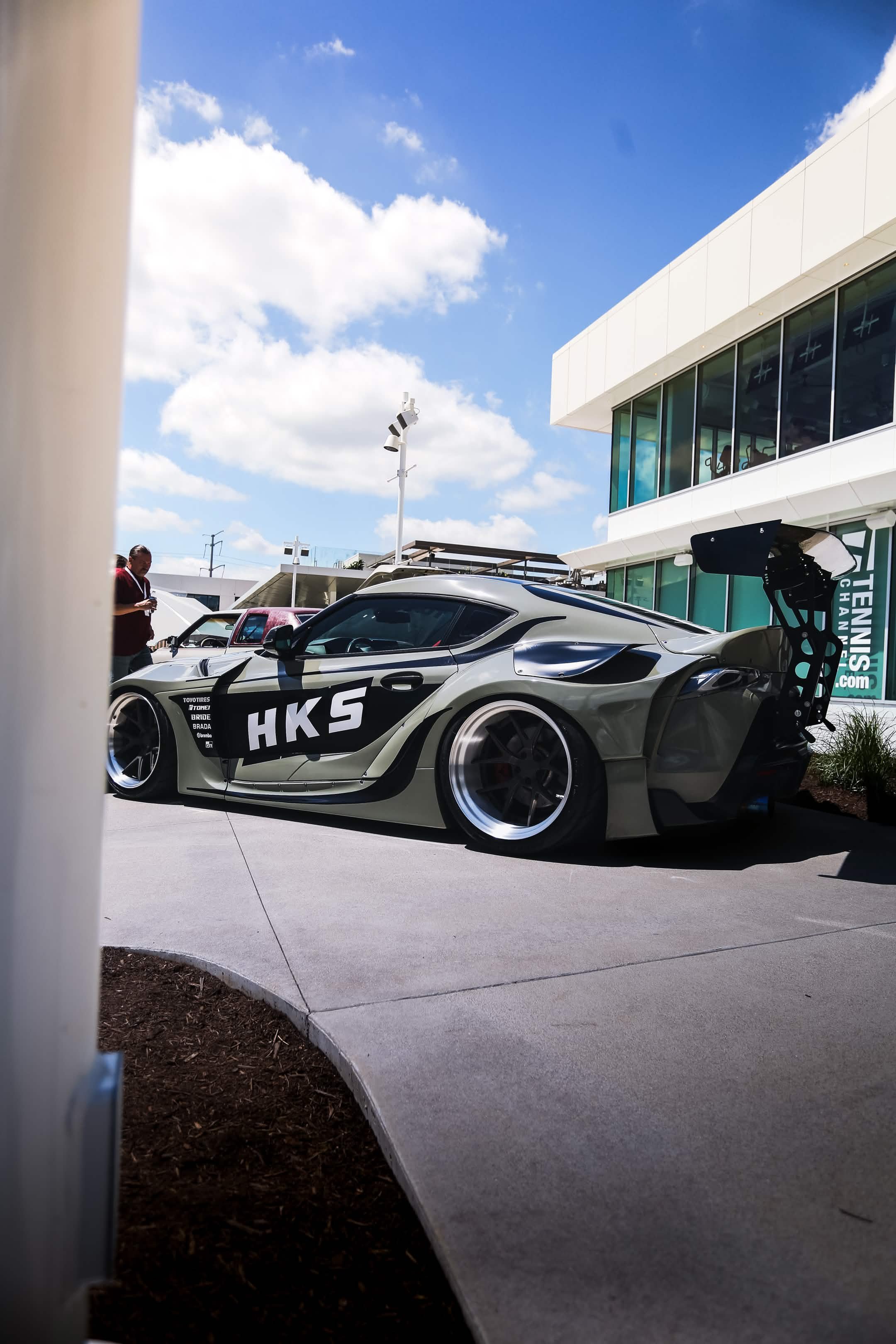HKS Toyota GR Supra widebody race car IMS Miami — Welchiani Media James Welch